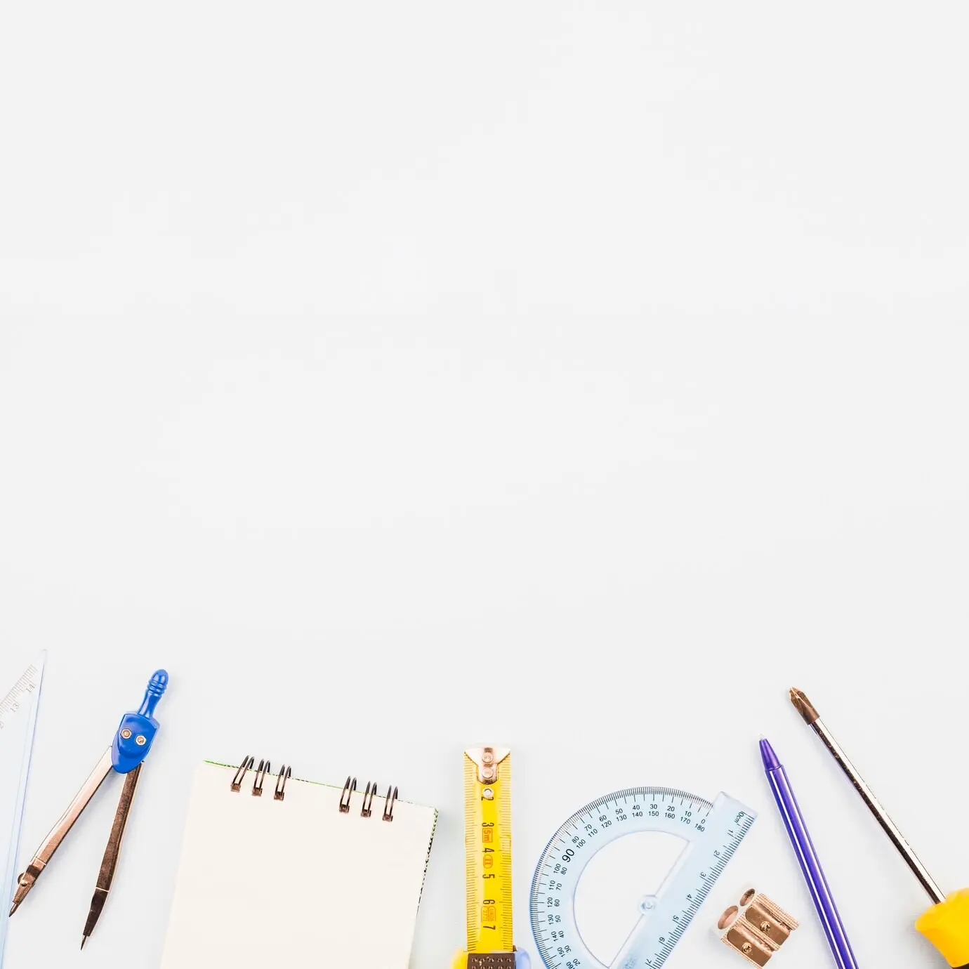 Architekturkonzept mit Textfreiraum im oberen Bereich.